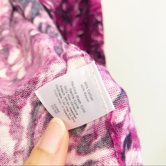 Talbots Woman Purple Rose Cardigan - Picture 6 of 8